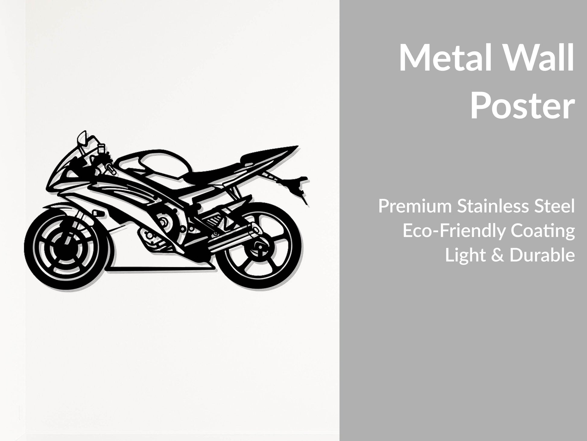 YZF-R6 - Metal Wall Art - Metal Art