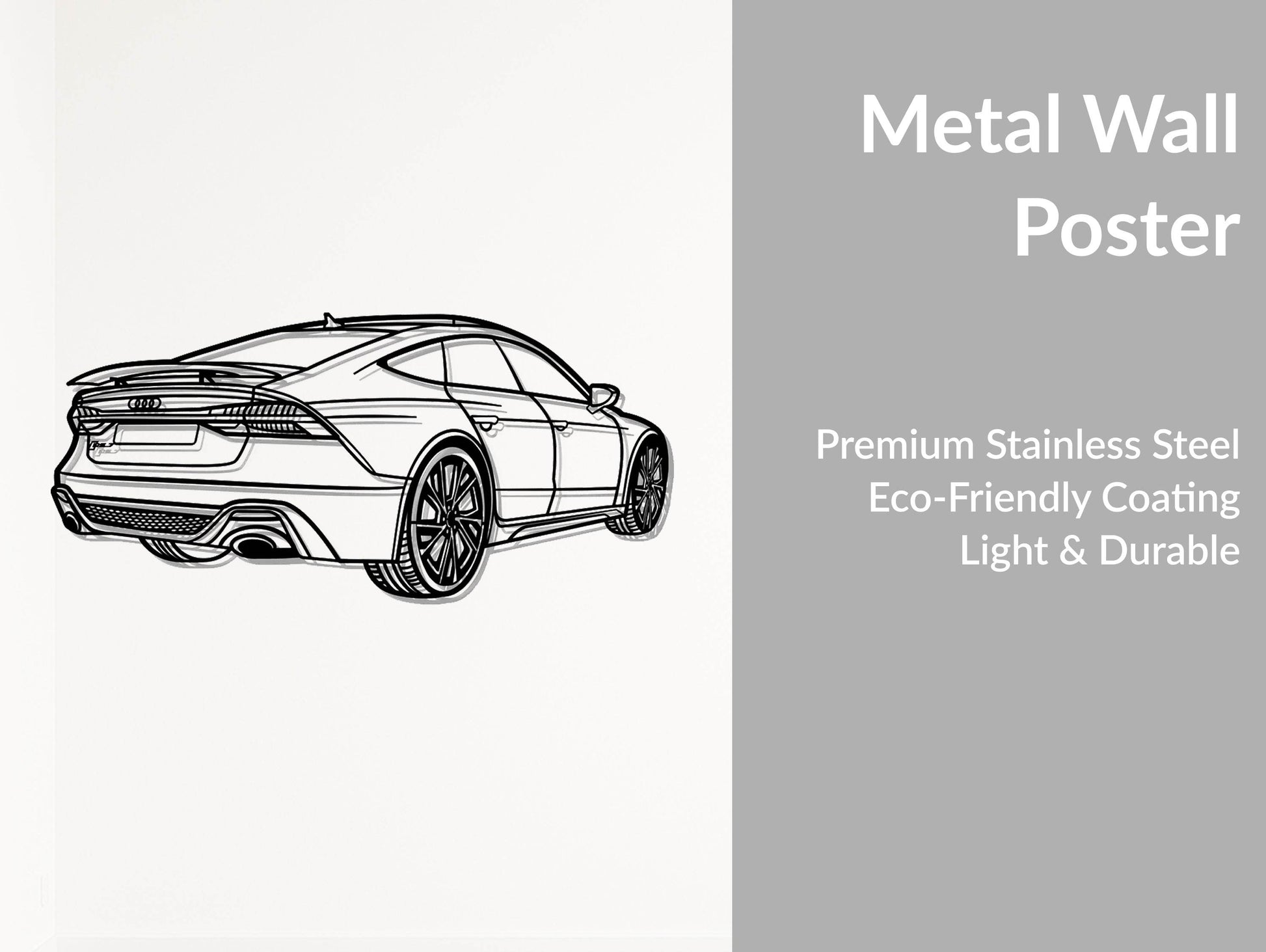 2022 RS7 - Metal Wall Art - Metal Art