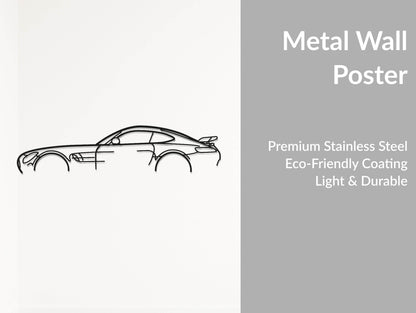 AMG GT R Classic - Metal Wall Art - Metal Art