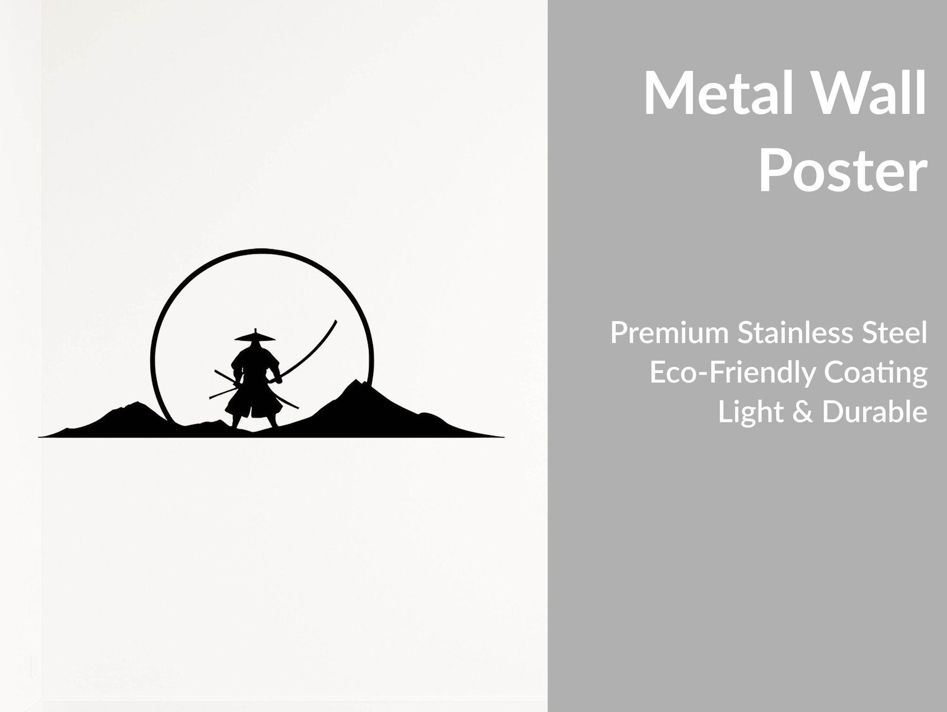 Samurai - Metal Wall Art - Metal Art