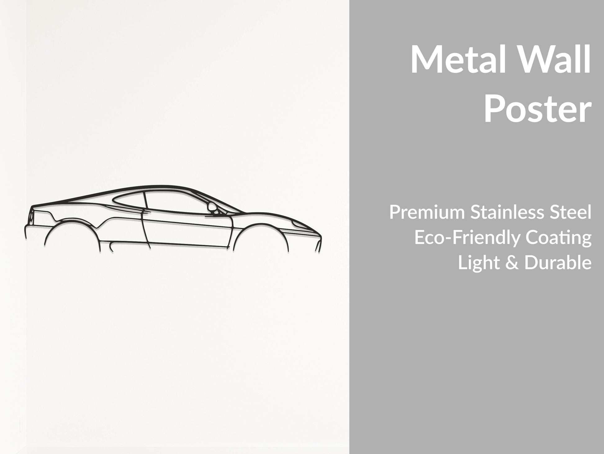 612 Scaglietti - Metal Wall Art - Metal Art