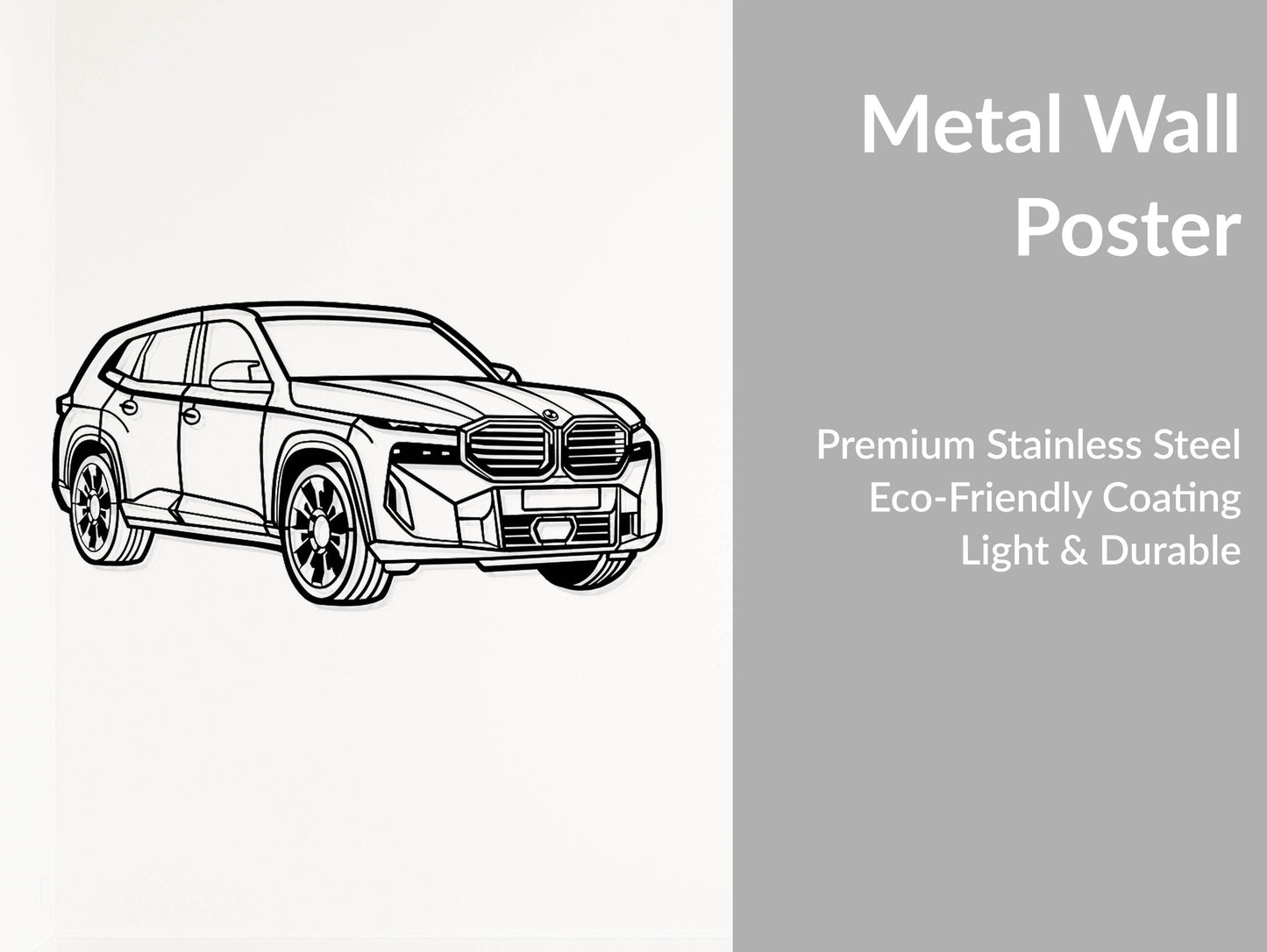XM 50E Perspective - Metal Wall Art - Metal Art