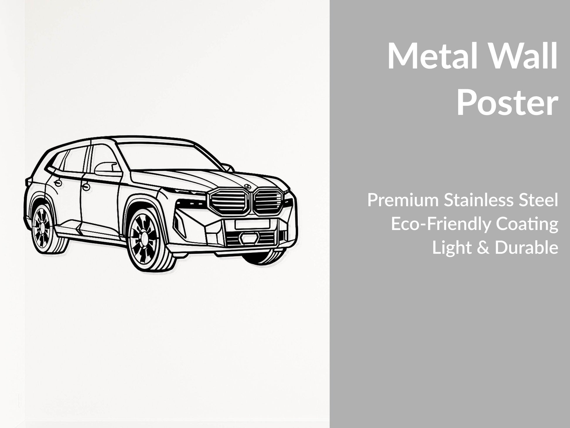 XM 50E Perspective - Metal Wall Art - Metal Art