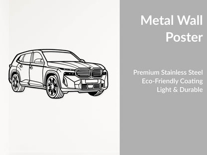 XM 50E Perspective - Metal Wall Art - Metal Art