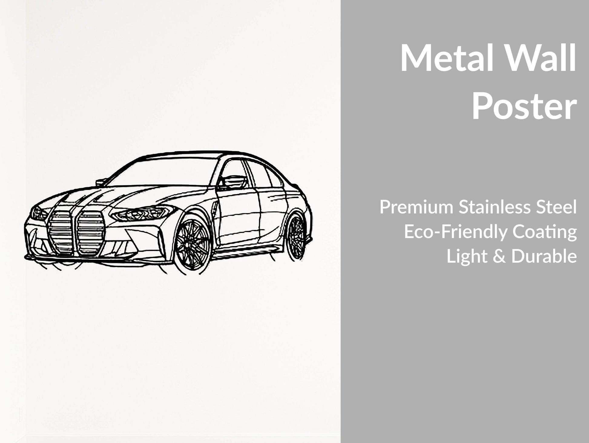 M3 G80 - Metal Wall Art - Metal Art