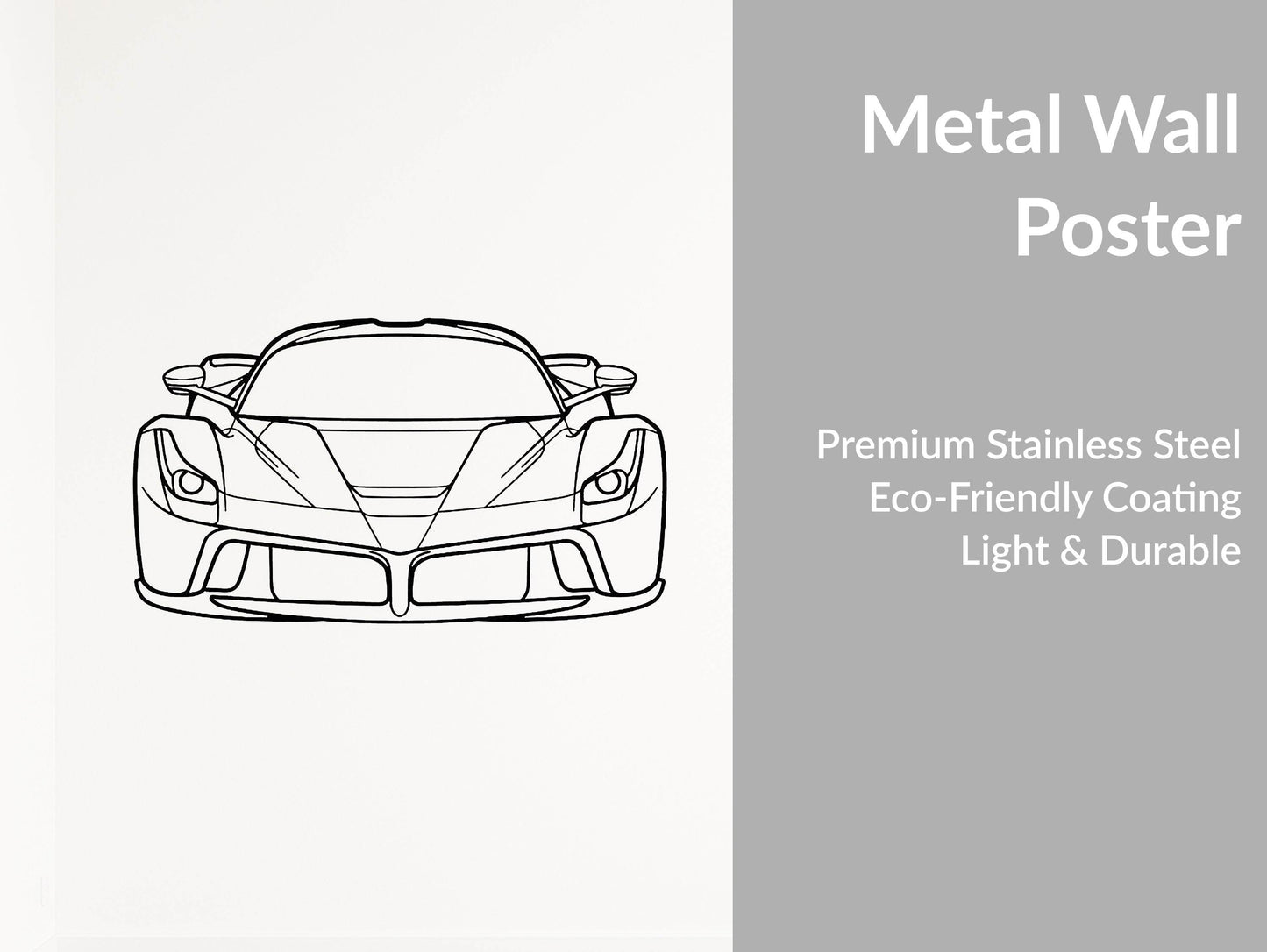 La Front - Metal Wall Art - Metal Art
