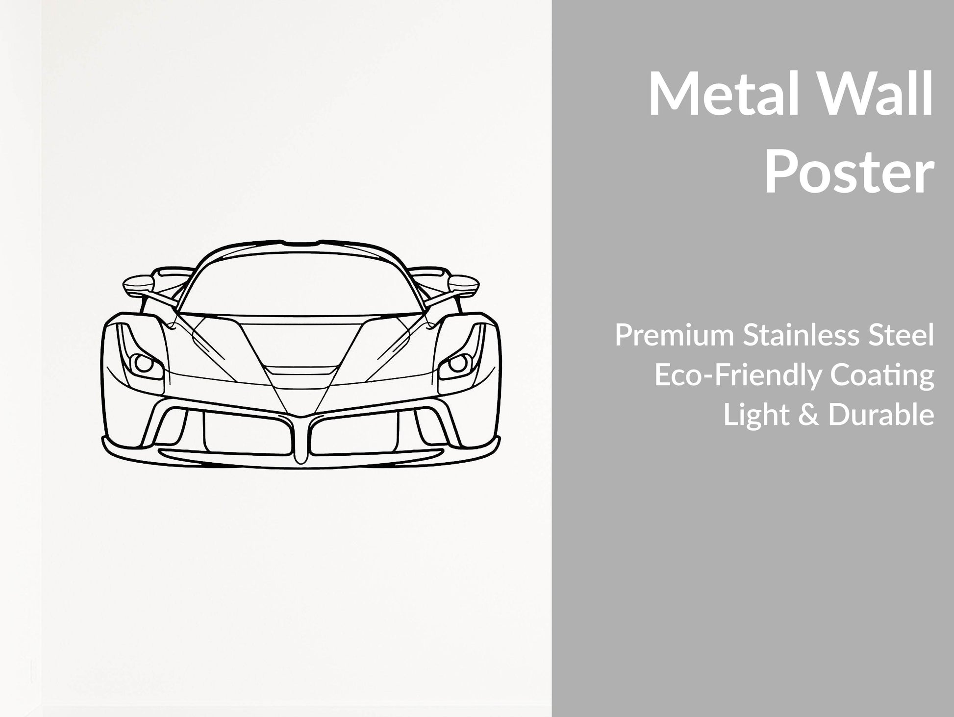 La Front - Metal Wall Art - Metal Art