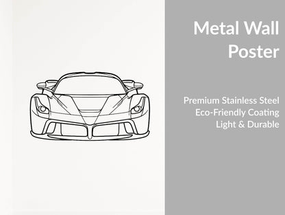 La Front - Metal Wall Art - Metal Art