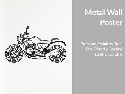 R Nine T - Metal Wall Art - Metal Art