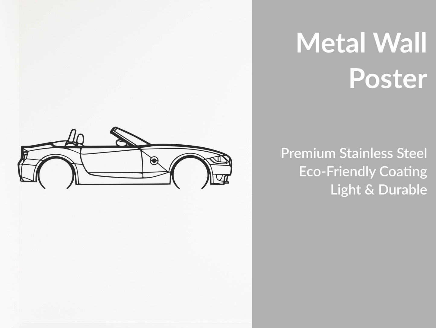Z4 Roadster - Metal Wall Art - Metal Art