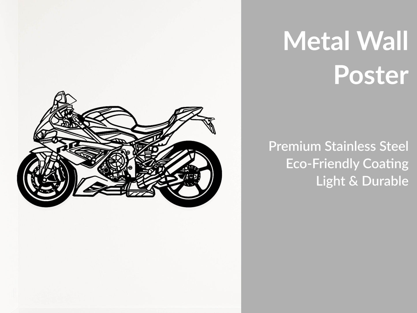 S1000RR - Metal Wall Art - Metal Art
