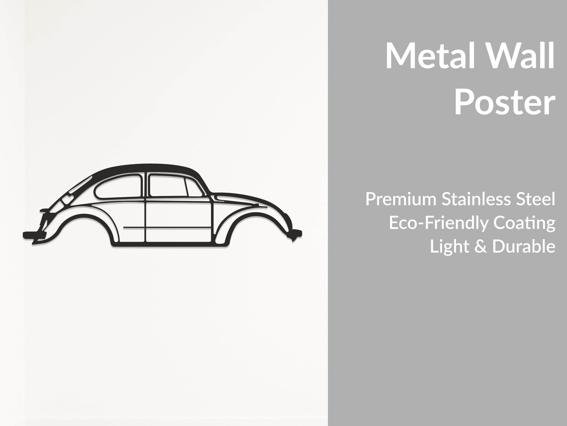 Beetle - Metal Wall Art - Metal Art
