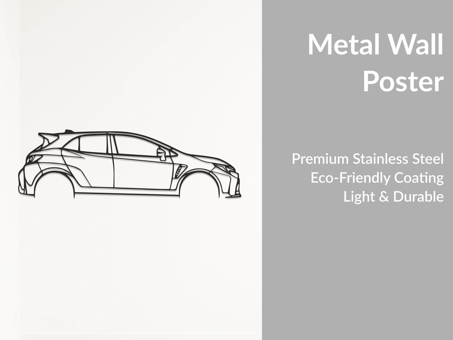 Corolla GR - Metal Wall Art - Metal Art