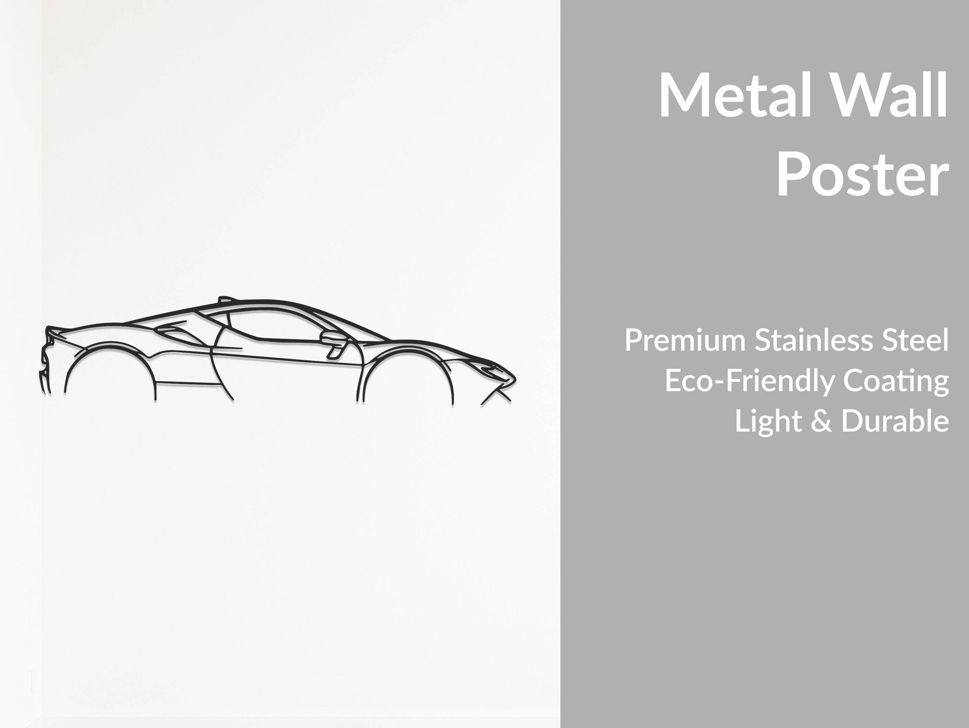 488 GTB - Metal Wall Art - Metal Art