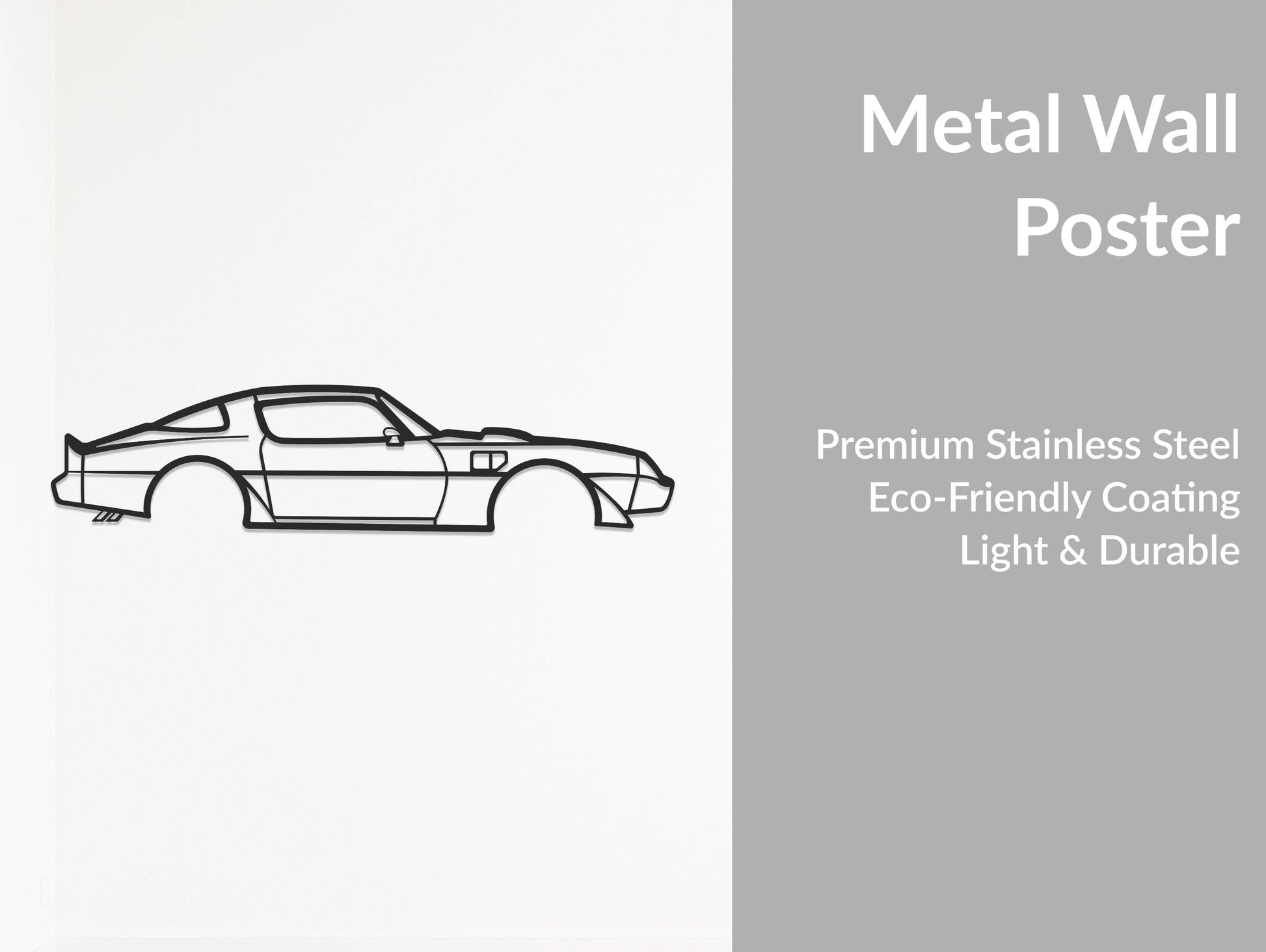 Firebird Trans Am - Metal Wall Art - Metal Art