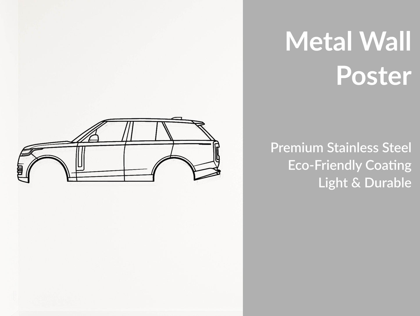 2022 Range Rover - Metal Wall Art - Metal Art