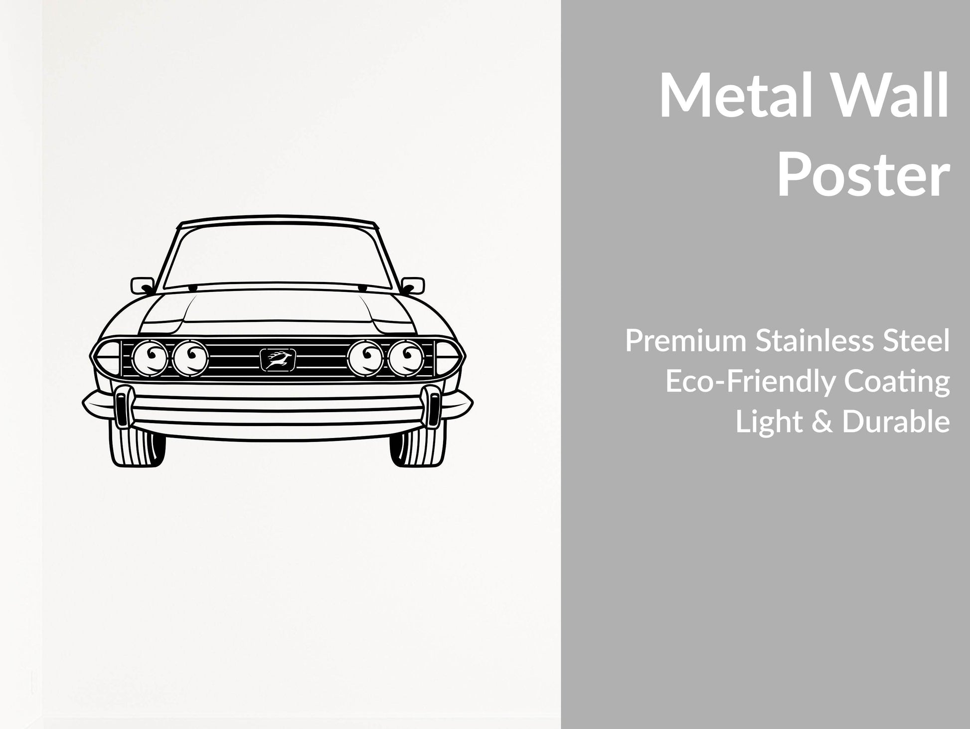 Triumph Stag Front - Metal Wall Art - Metal Art