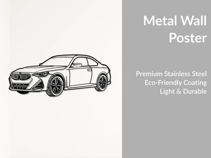M240i Perspective - Metal Wall Art - Metal Art