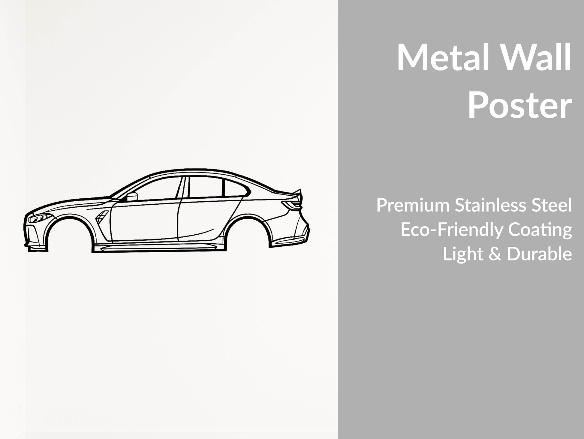 G80 M3 Competition - Metal Wall Art - Metal Art