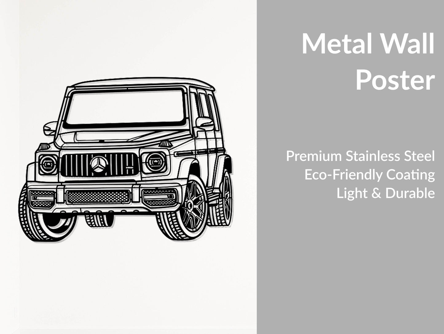 G63 AMG Perspective - Metal Wall Art - Metal Art