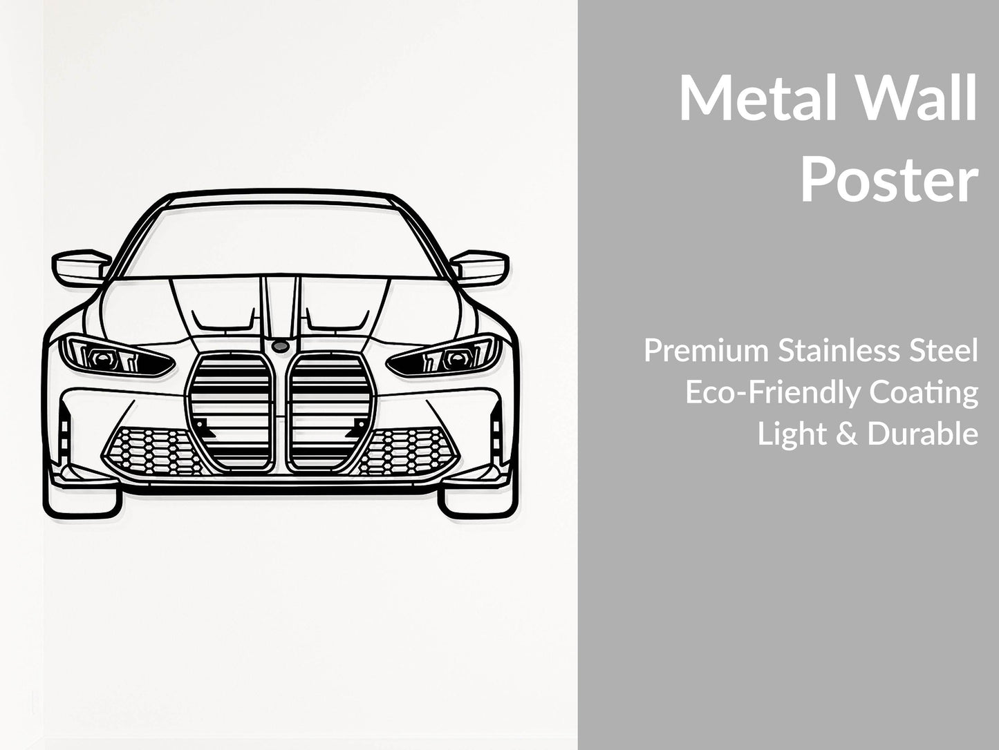 M4 G82 - Metal Wall Art - Metal Art