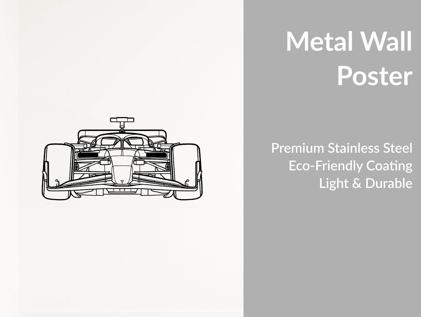 F1 2024 SF-24 - Metal Wall Art - Metal Art
