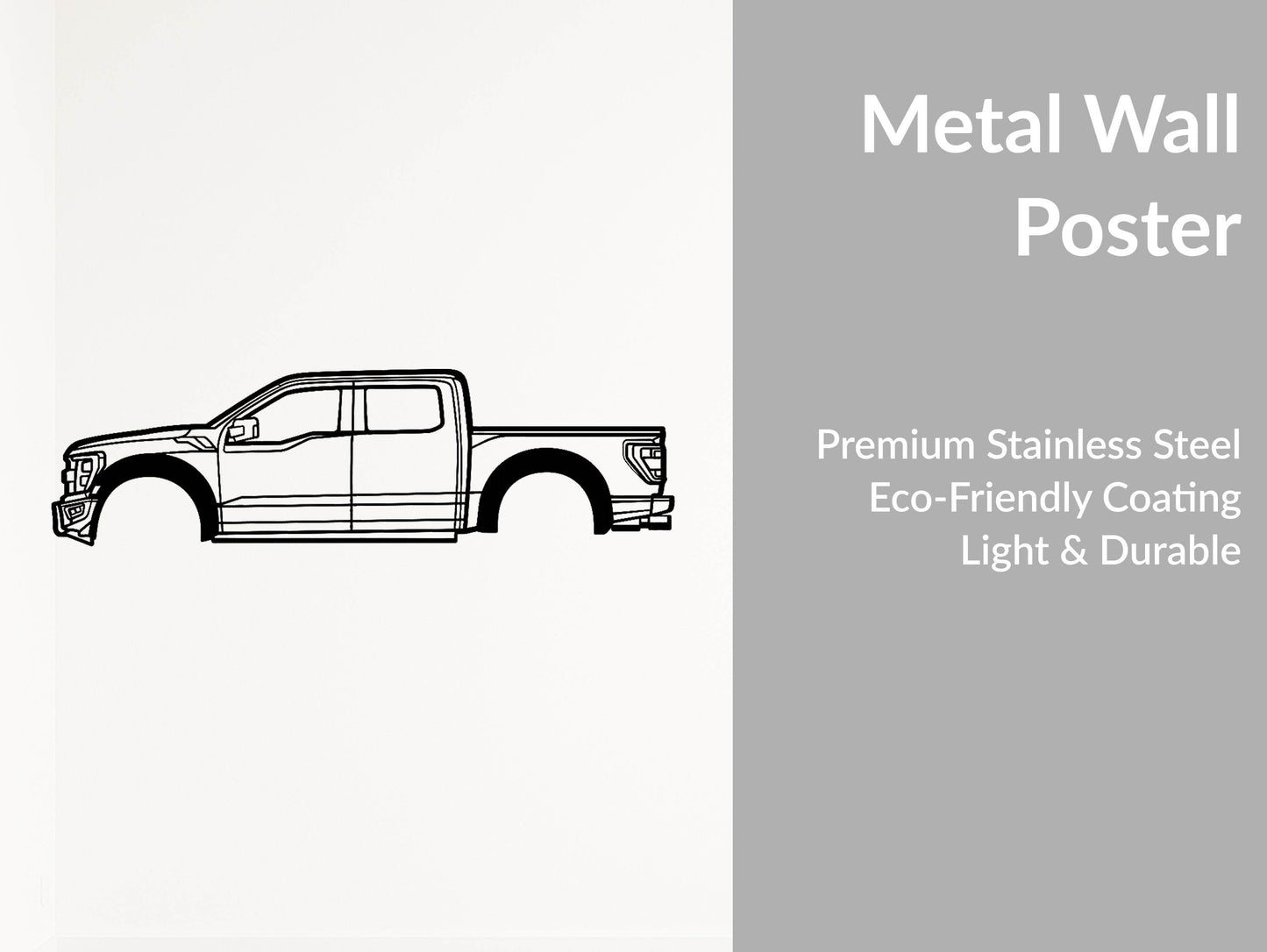 F-150 Raptor 3rd Gen - Metal Wall Art - Metal Art