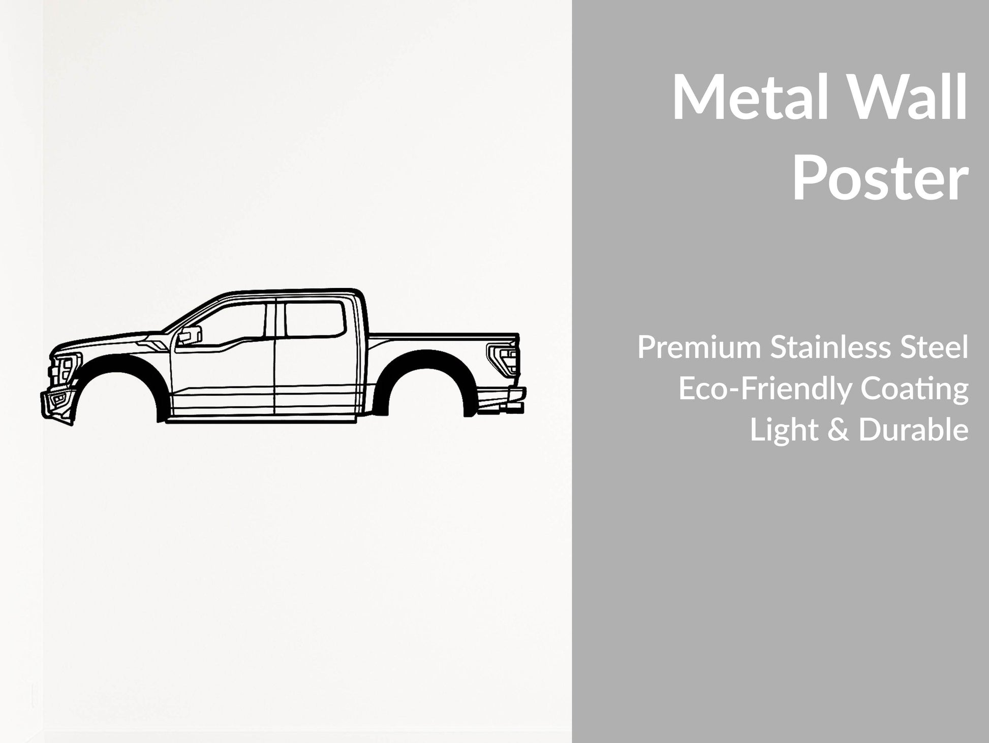 F-150 Raptor 3rd Gen - Metal Wall Art - Metal Art