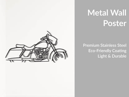 Street Glide - Metal Wall Art - Metal Art