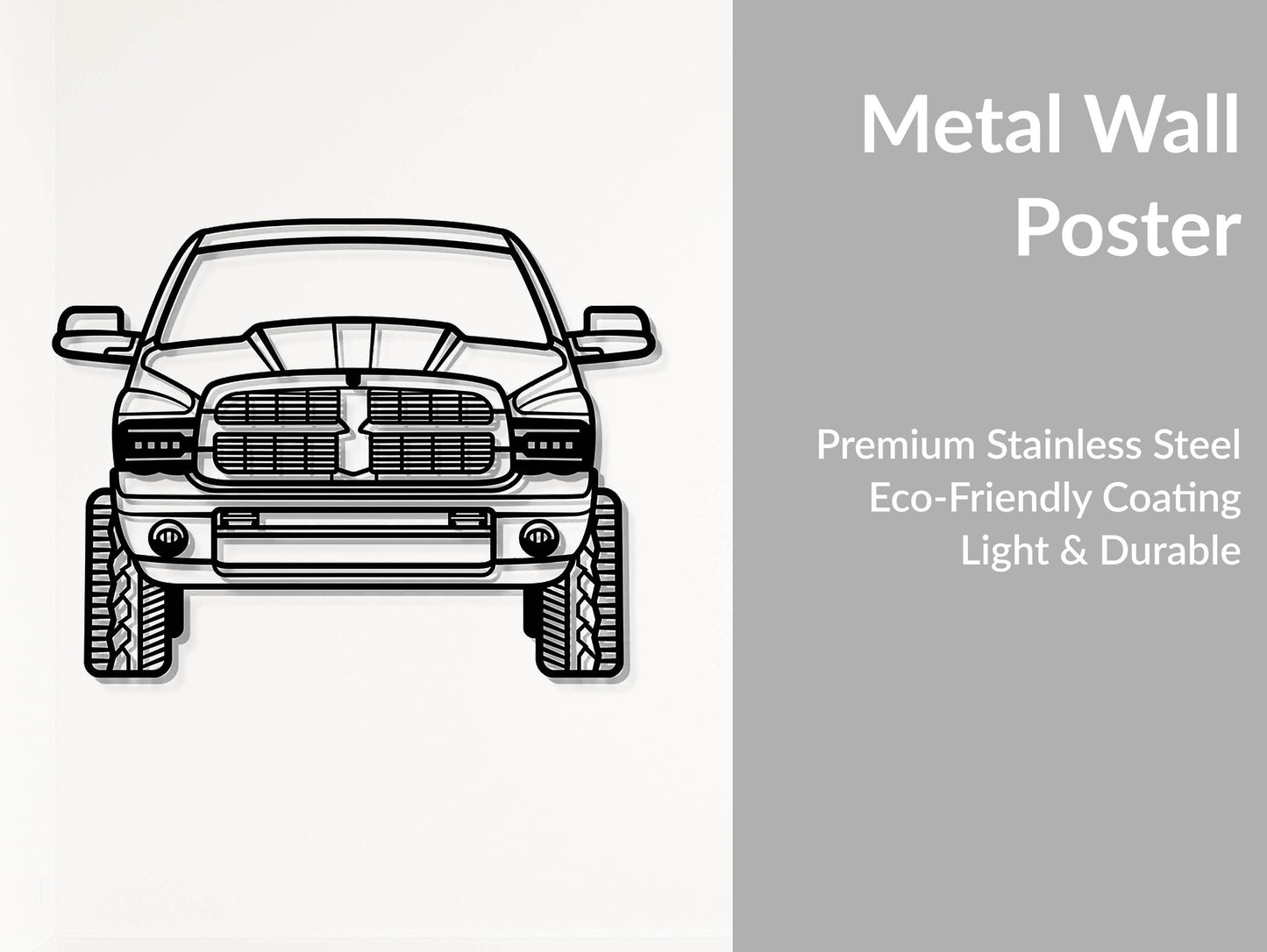 Ram 1500 - Metal Wall Art - Metal Art
