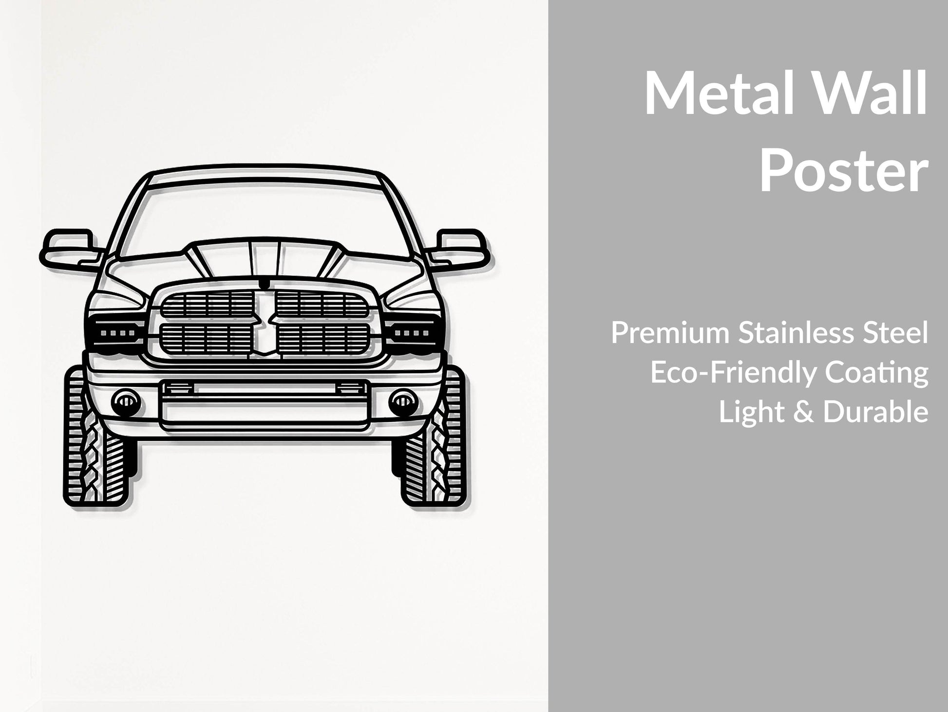 Ram 1500 - Metal Wall Art - Metal Art