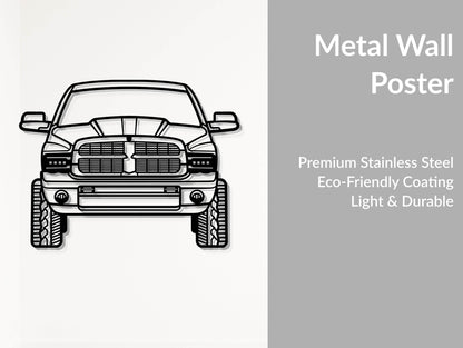 Ram 1500 - Metal Wall Art - Metal Art