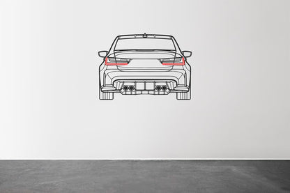 M3 G80 — Neon LED Metal Wall Art - Metal Art