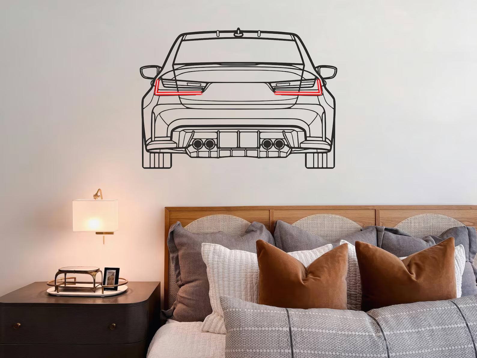 M3 G80 — Neon LED Metal Wall Art - Metal Art