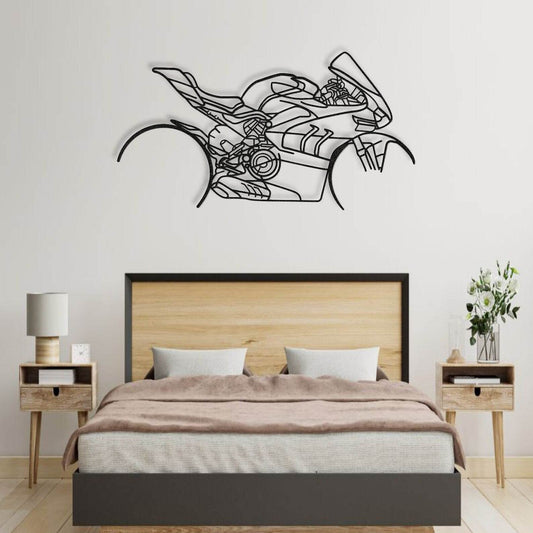 Motorcycle Metal Poster - Metal Art