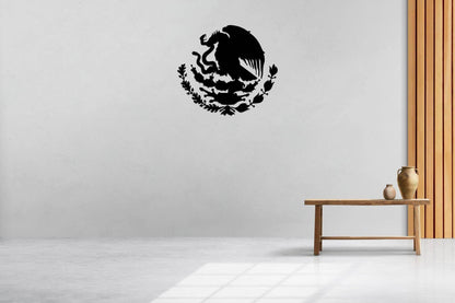 Mexican Eagle Emblem Metal Poster - Metal Art