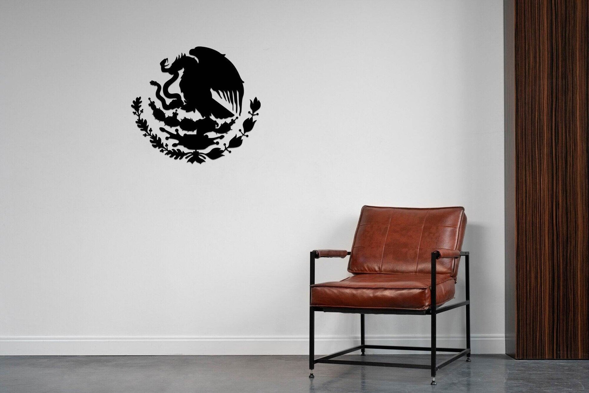 Mexican Eagle Emblem Metal Poster - Metal Art
