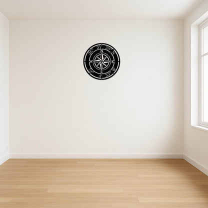 Custom Compass Rose Metal Art - Metal Art