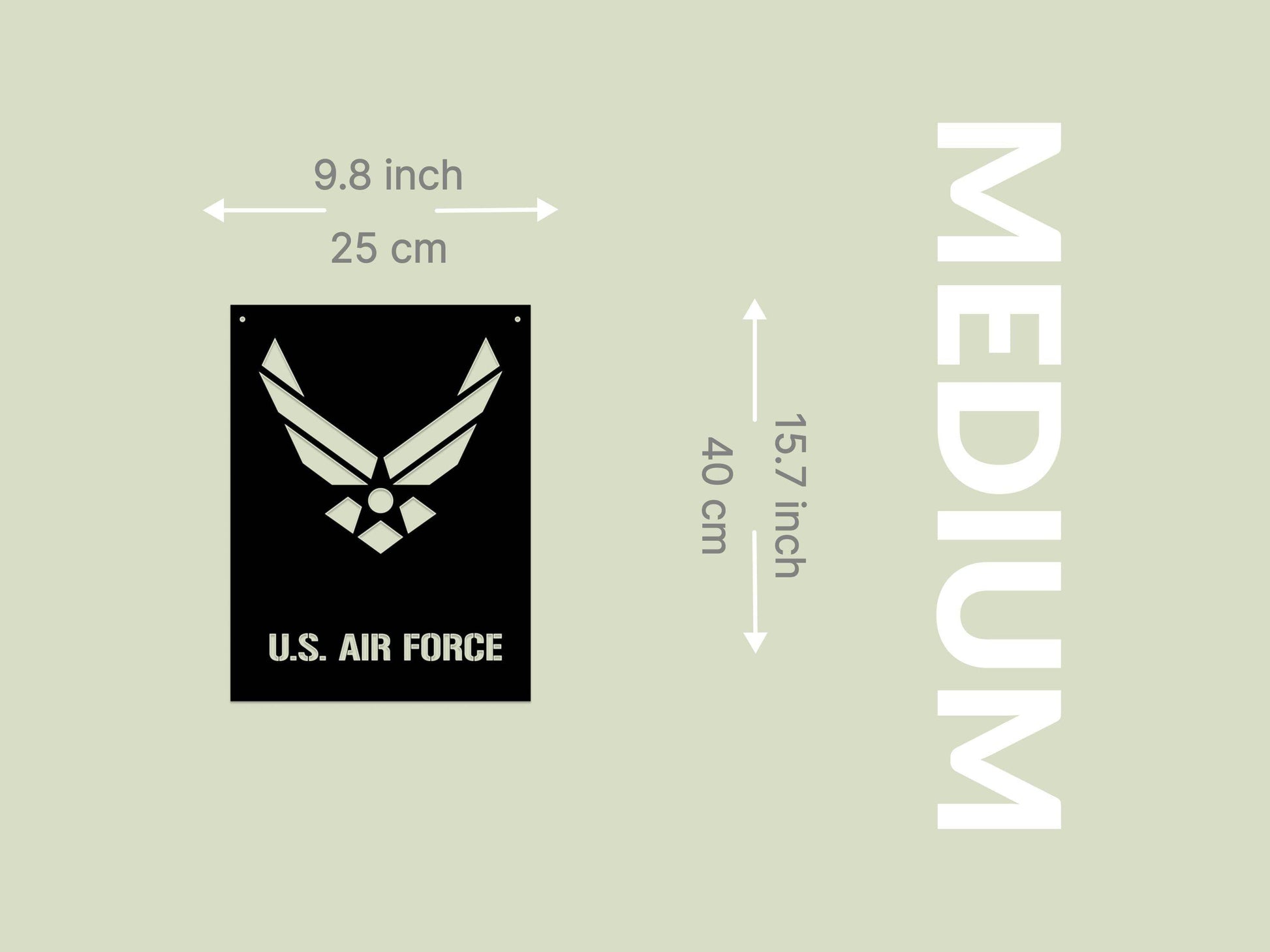 Military Emblem Metal Wall Art - Metal Art