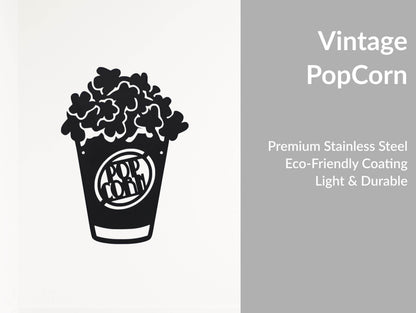 Popcorn Metal Wall Art - Metal Art