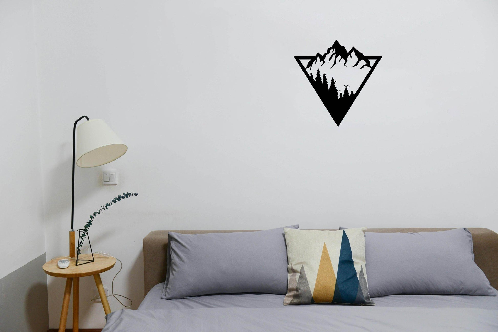 Mountain Forest Metal Wall Art - Metal Art