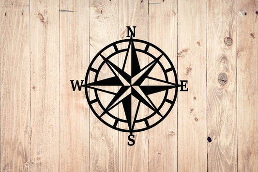 Compass Metal Wall Art - Metal Art