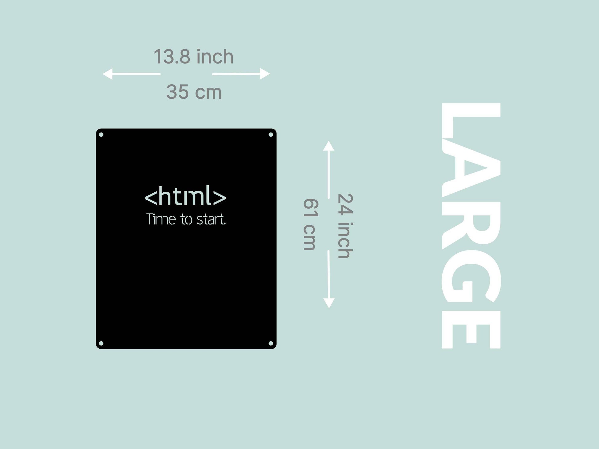 HTML Metal Wall Art - Metal Art