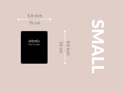 HTML Metal Wall Art - Metal Art