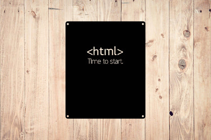 HTML Metal Wall Art - Metal Art