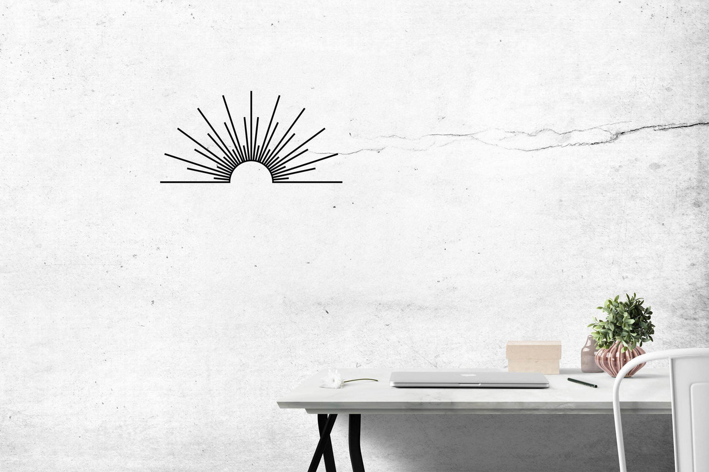 Sunrise Metal Wall Art - Metal Art
