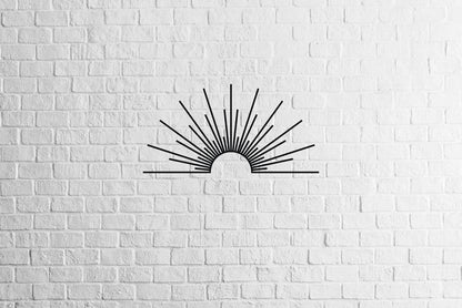 Sunrise Metal Wall Art - Metal Art