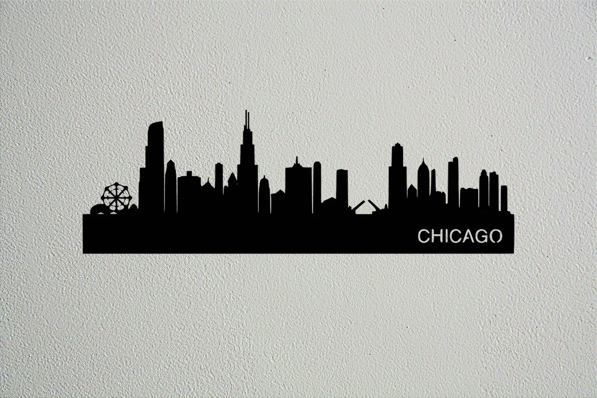 Chicago City Wall Art - Metal Art
