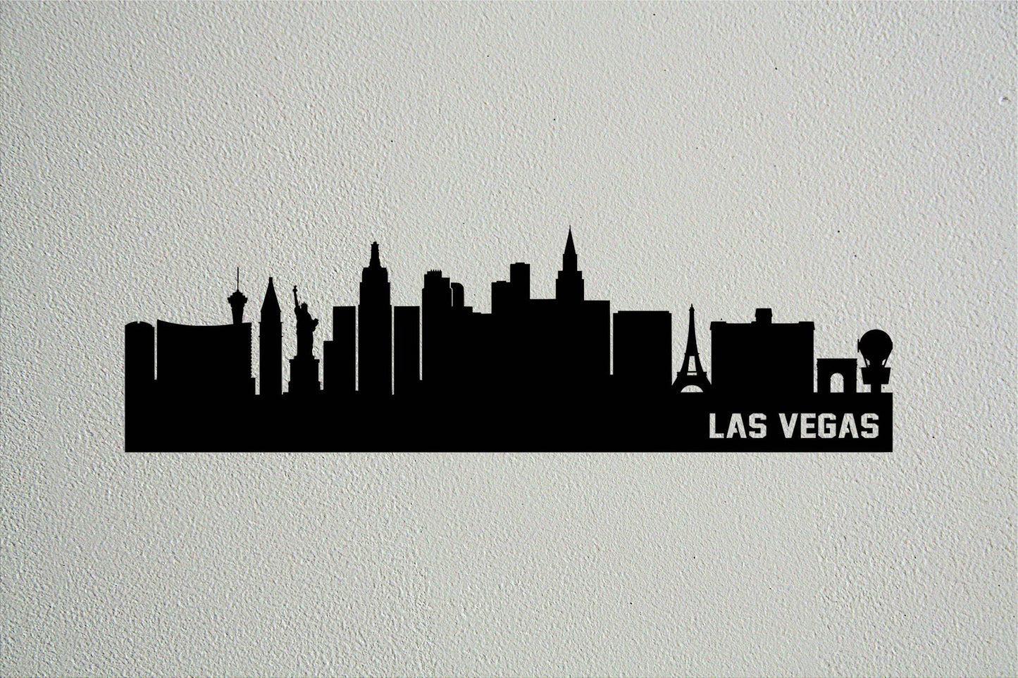 Las Vegas Skyline Metal Wall Art - Metal Art