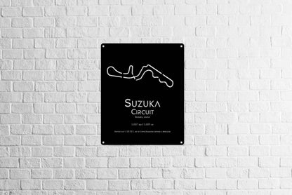 Suzuka Circuit - Metal Art